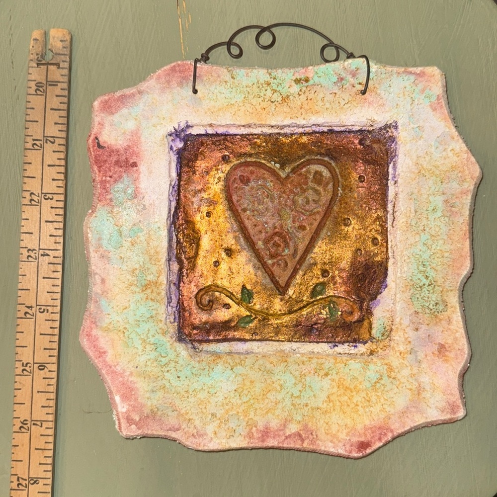 🌻 Hanging Art Heart
